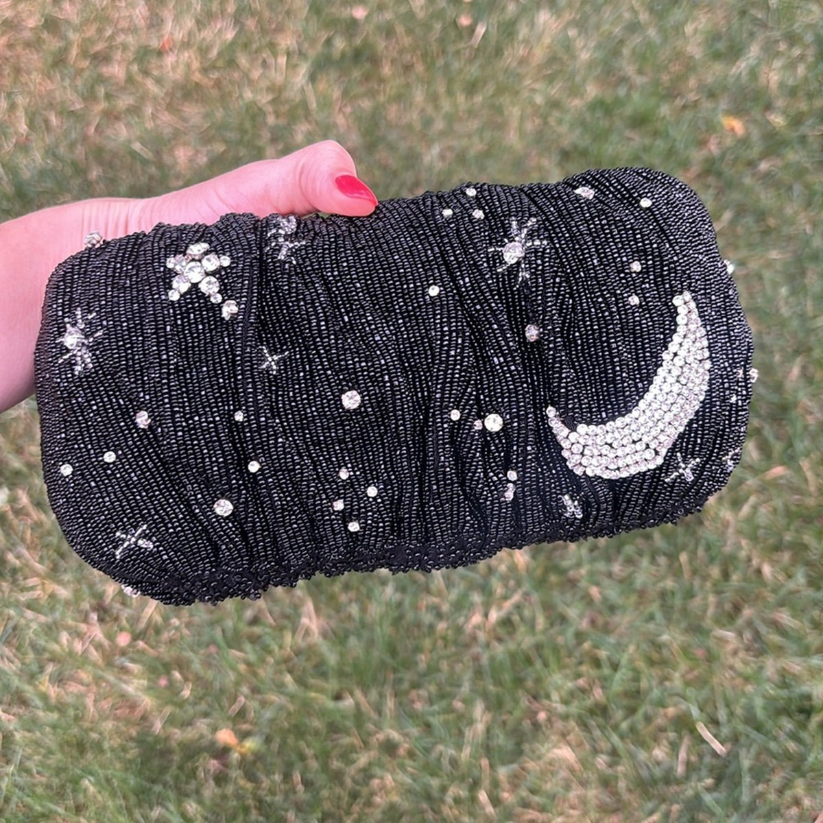 STAUD Beaded Bean Bag