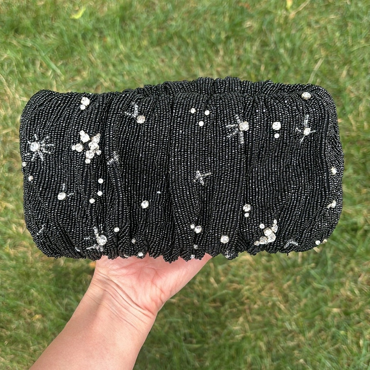 STAUD Beaded Bean Bag
