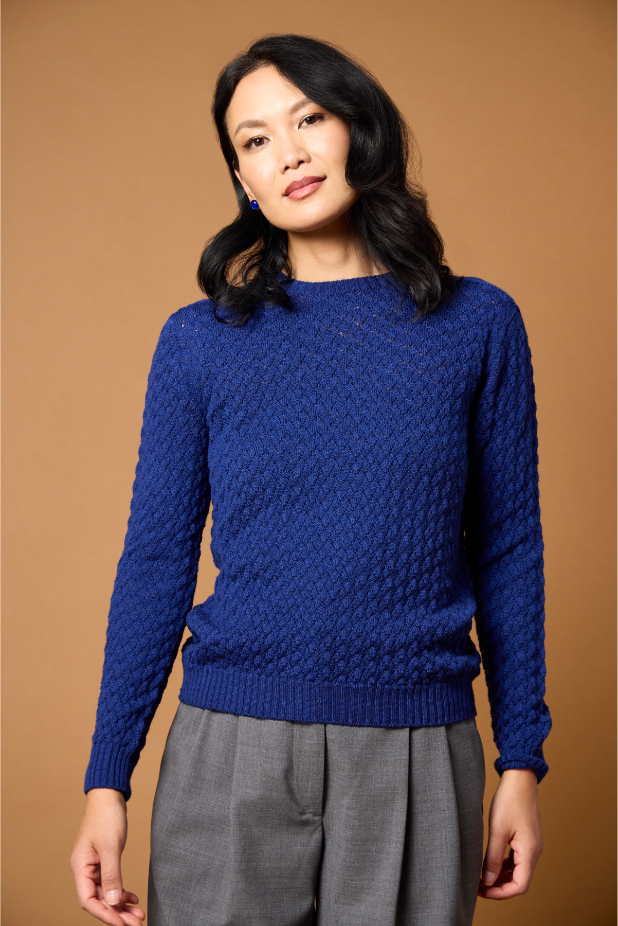 Debra textured sweater