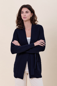 Gia belted cardigan