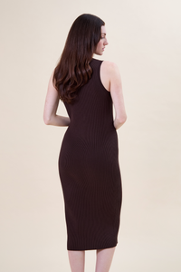 Sidney ribbed midi dress